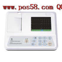 Resting electrocardiograph / digital / 3-channel / with printer