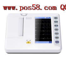 Resting electrocardiograph / digital / 6-channel / with printer
