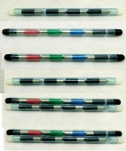 NEW Set 4 pens (color or black) for plotter Sharp (EA-850C, EA-852C, EA-850B), Casio (BP-1, BP-2), Canon, Commodore, Atari and others.